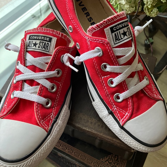 Converse Shorelines Fire Engine Red - Size 9 - Picture 2 of 6